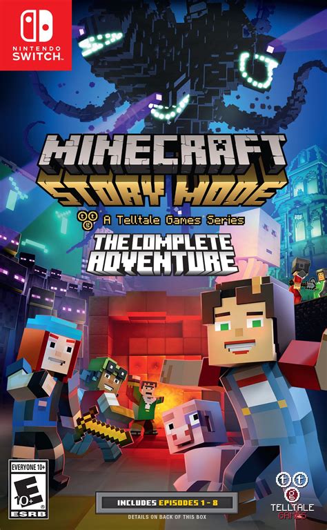Minecraft Story Mode Release Date Switch Wii U Pc Xbox 360 Ps3