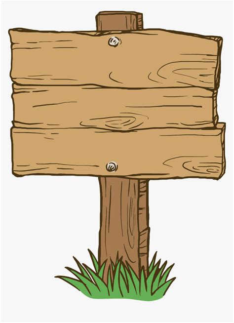 Wood Signage Cartoon Cartoon Wooden Signs Vector Driskulin Vrogue