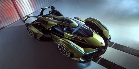 Lambo V12 Vision Gran Turismo Concept Is Basically A Fighter Jet