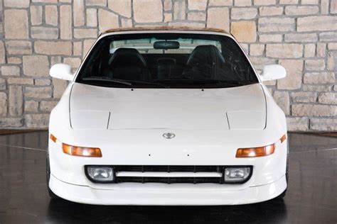 1991 Toyota Mr2 White 2dr Coupe Turbo 5 Spd Wt Manual