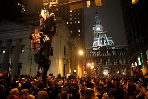 Photos From Downtown Philadelphia Erupts As Eagles Fans Celebrate Super