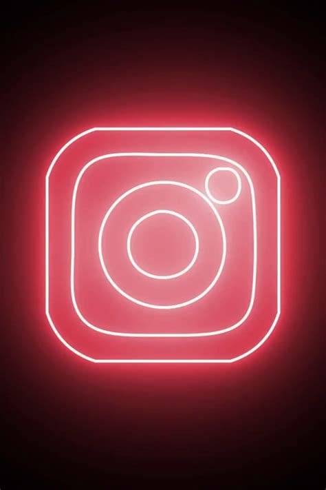 Instagram Logo Neon Png