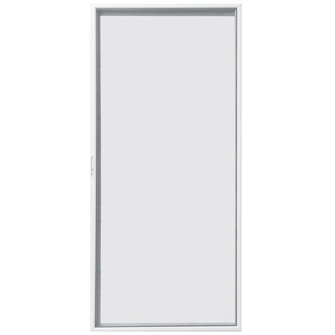 35 x 76 sliding screen door. Pella 350 Series White Aluminum Sliding Screen Door ...