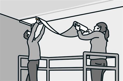 Fürs tapezieren von decken kannst du tapezierbürsten mit langem stiel kaufen oder sie auf einem teleskopstiel befestigen. vliestapete tapezieren anleitung as 06 in 2020 ...