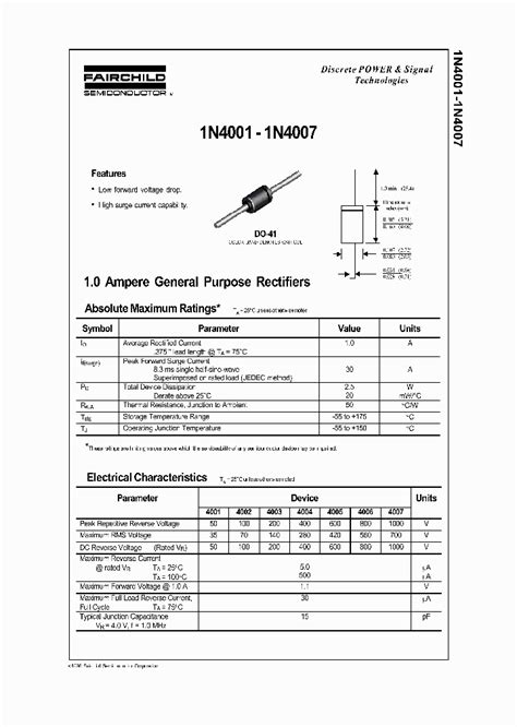 1n4007154747pdf Datasheet Download Ic On Line