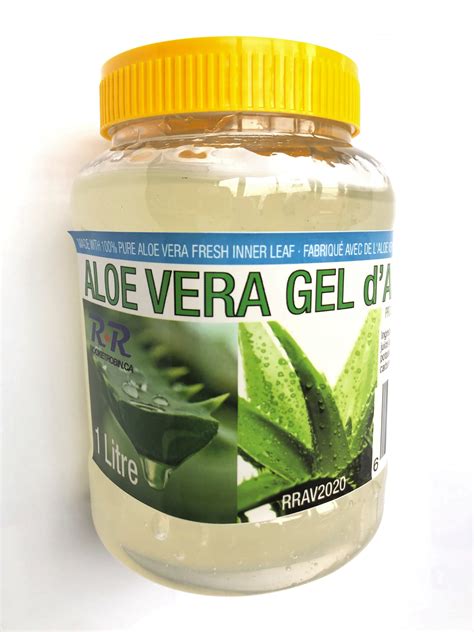 Aloe Vera Gel 1litre 100 Pure Fresh Inner Leaf Rocketrobinca