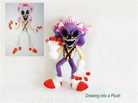 Custom Plush Just Like Xenophanes Sonic Exe Plush Inspired Etsy Uk