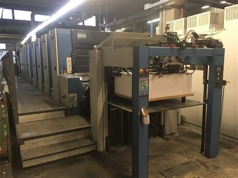 Sale Of Printing Machines Kba 105 8 Sw4
