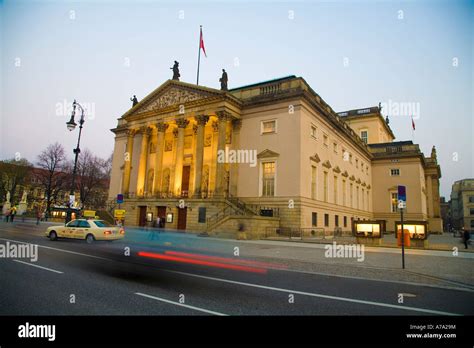 Berlin State Opera Unter Den Linden Berlin Germany Stock Photo Alamy
