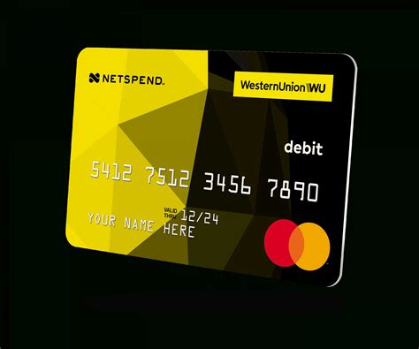Free Western Union® Netspend® Prepaid Mastercard® Western Union Us