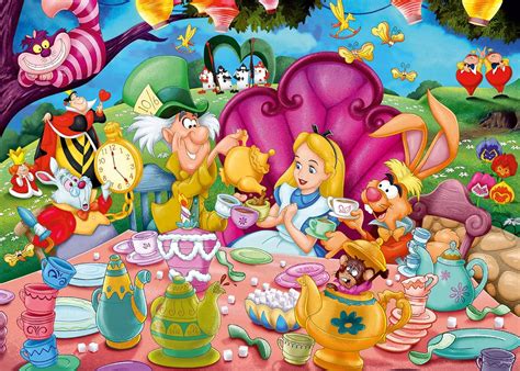 ravensburger alice in wonderland 1000 piece jigsaw puzzle for adults 16737 every