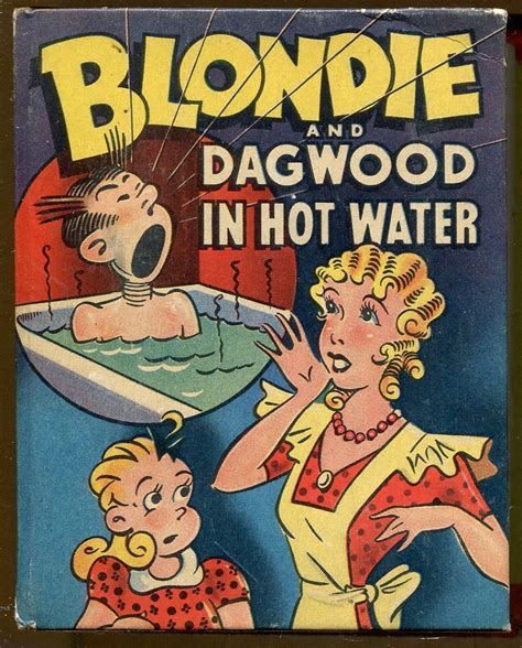 Blondie And Dagwood In Hot Water By Chic Young Vintage Better Little Book 1946 Ebay Blondie