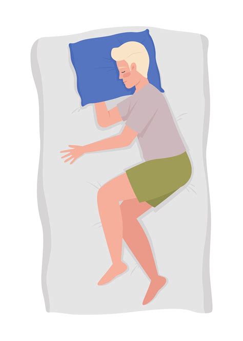 Comfortable Sleeping Positions Illustration Set By Ntl Studio