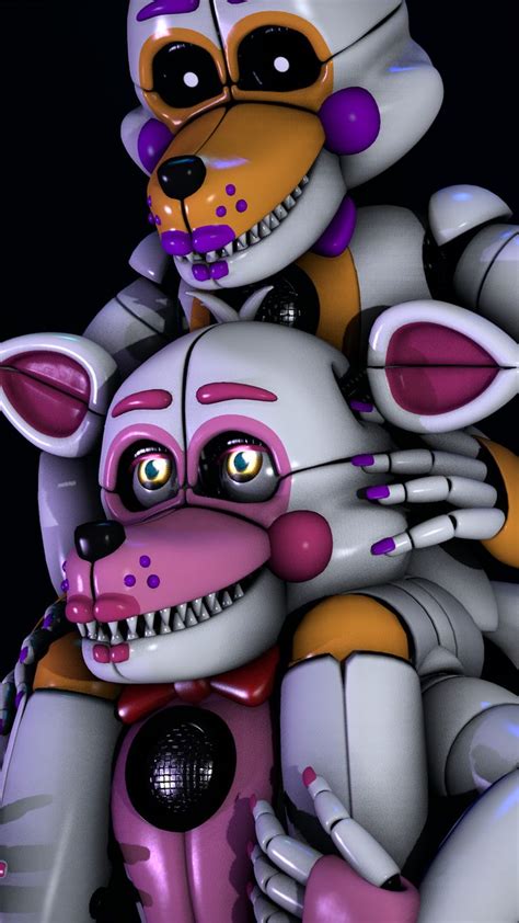 Funtime Foxy And Lolbit Phone Wallpaper By Misterioarg On Deviantart