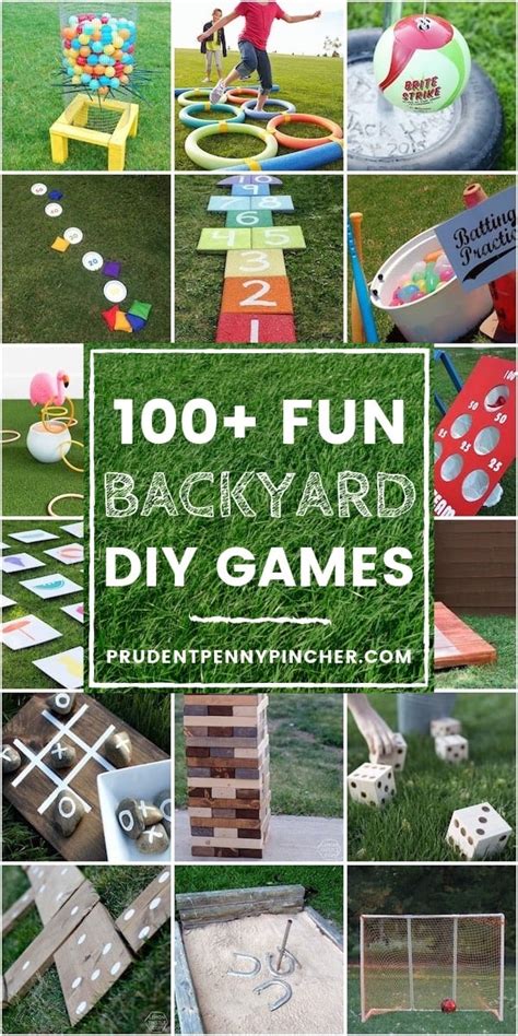 100 diy backyard games