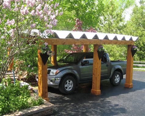 In such cases carports are more than suitable and many people choose that. Diy Carport | Houzz