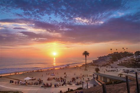 Moonlight Beach Sunset Photograph By Shuwen Wu Pixels