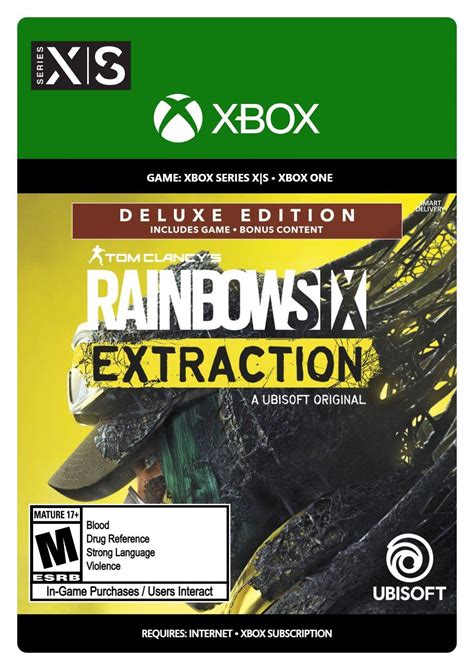 Tom Clancys Rainbow Six Extraction Deluxe Edition Xbox One