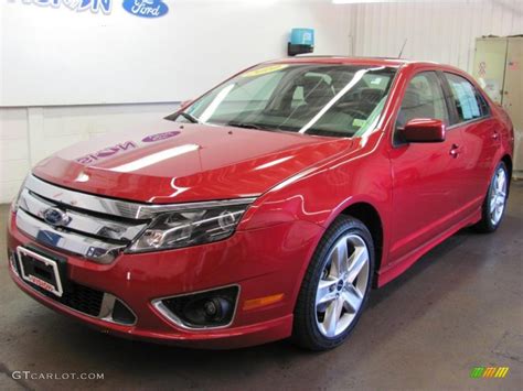 2010 Red Candy Metallic Ford Fusion Sport 32683219 Photo 15
