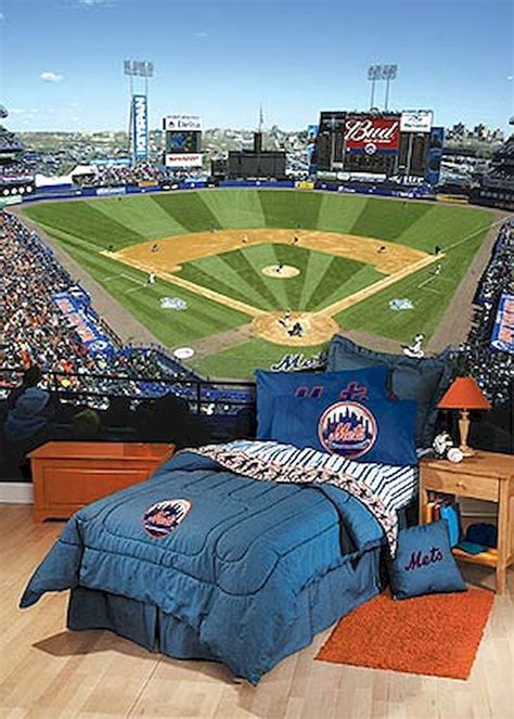 40 Gorgeous Bedroom Decor Ideas For Boys Sport Bedroom Baseball