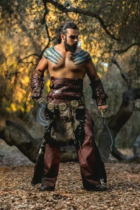 Khal drogo leather bracers game of thrones; DIY Khal Drogo Halloween Costume | maskerix.com | Game of ...