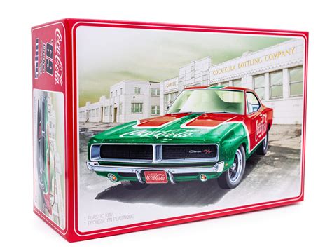 Buy Mpc 1969 Dodge Charger Rt Coca Cola Snap 2t 125 Scale Model