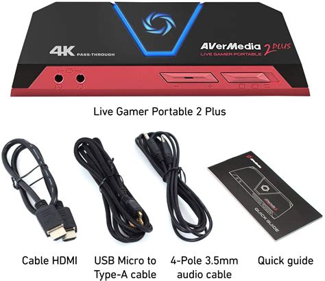 Avermedia Live Gamer Portable 2 Plus 4k Capturador