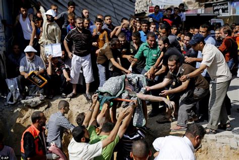 Israel Denies Targeting Hospitals In Gaza Strip Daily Mail Online
