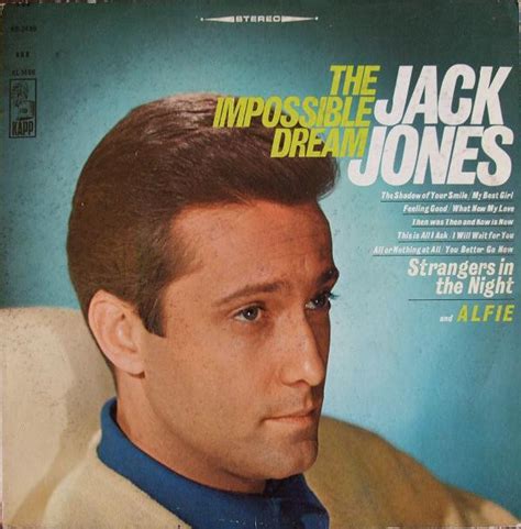 Jack Jones The Impossible Dream 1966 Vinyl Discogs