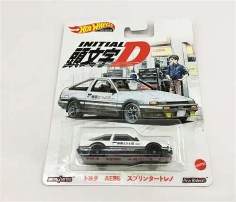 Hot Wheels Initial D Metal Ae Toyota Sprinter Trueno Collection