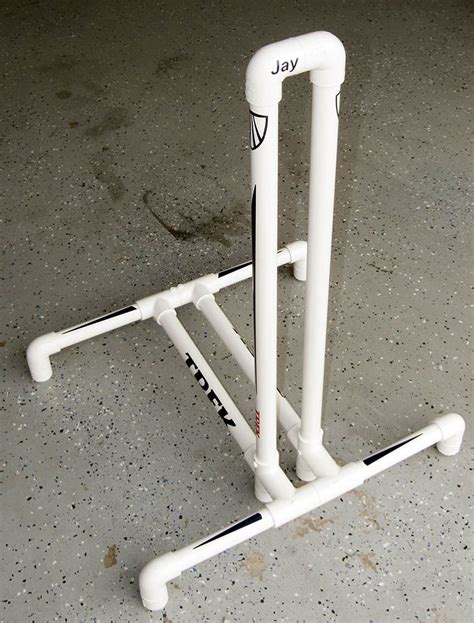 You'll only be needing a few sets of pvc pipes for this project, which you can find in your … Jay's Stand 1 | Bike stand diy, Bicycle stand, Diy bike rack
