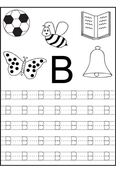 Letter B Worksheets — Db