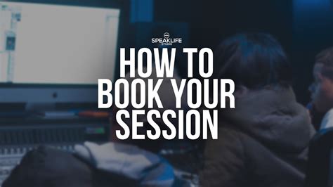 How To Book Your Session Youtube