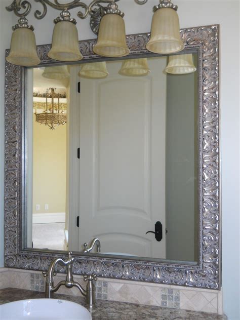 Mirror Frames For Bathroom Enhancing The Beauty Of Your Space