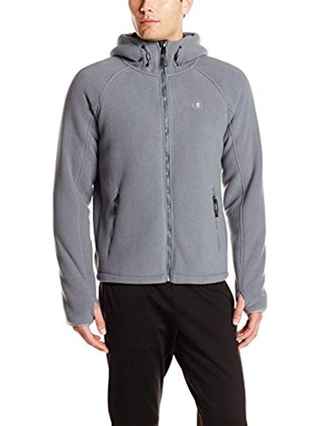 Zip up sweatshirt in oversized fit. Champion Anti-pill Micro-fleece Zip-up Hoodie in Gray for ...