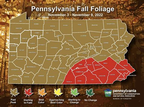 Pa Environment Digest Blog Dcnr Issues 6th Weekly Fall Foliage Report