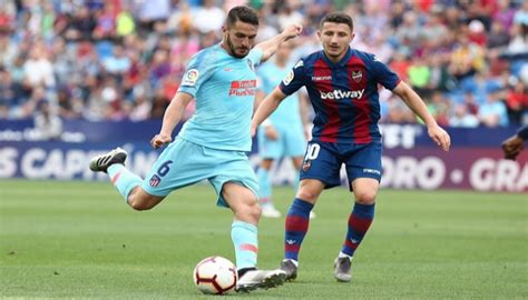 مباراة اتليتكو مدريد وليفانتي ضمن فعاليات الدورى الاسبانى الممتاز فى الجوله ⏰ تاريخ المباراة : ليفانتي يفرض التعادل على أتلتيكو مدريد في ختام الليجا