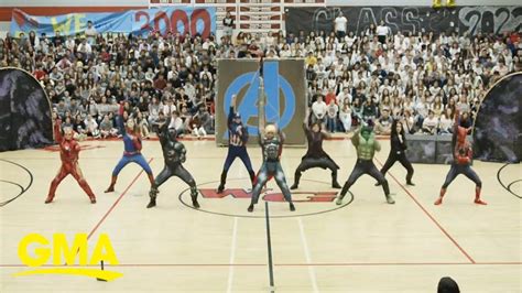 This Marvel Themed High School Dance Routine Will Blow You Away L Gma