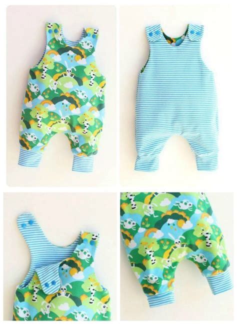 Fully Reversible Baby Romper Sewing Pattern This Baby Clothes Sewing