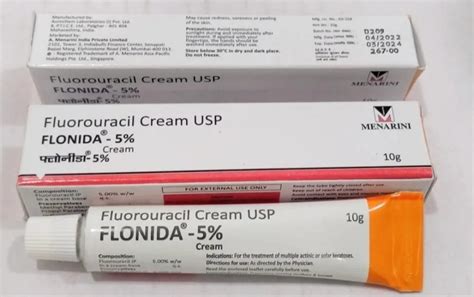 Fluorouracil Cream Usp Packaging Type Pack Packaging Size 1 X 10 Gm
