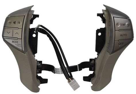 2008-10 Toyota Avalon Steering Wheel Audio HVAC Controls Grey New