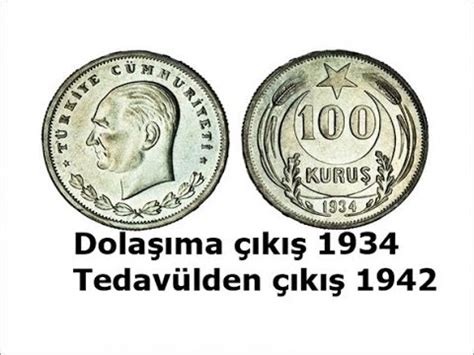 Ge Mi Ten G N M Ze T Rk Paralar Madeni Paralar Turkish Currency