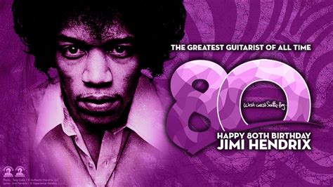 Happy 80th Birthday Jimi Hendrix The Official Jimi Hendrix Site