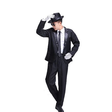 Buy Mens Roaring 20s Costume Black Zoot Suit Pop Star Stage Showtime