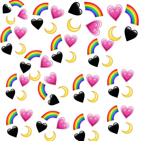Emoji Rainbow Hart Animaleye Sticker By Photoeditsrosalie