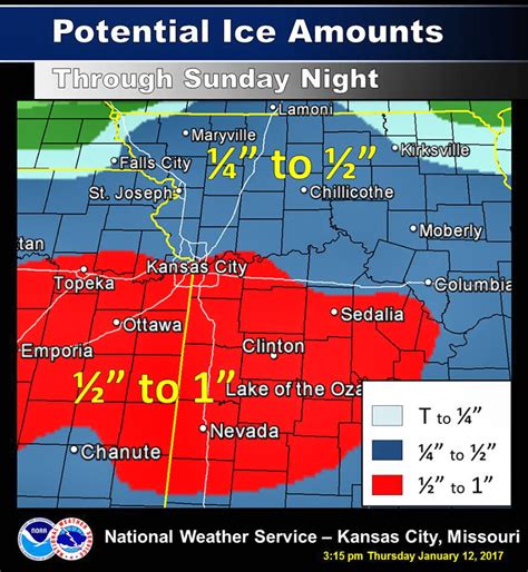 Capt Spauldings World Nws Ice Storm Warning For Metro Kansas City