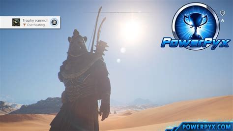 Assassin S Creed Origins Overheating Trophy Achievement Guide