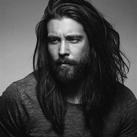 Still dating his girlfriend kate greer? IT'S BETTER WITH A BEARD | Long hair styles men, Long hair ...