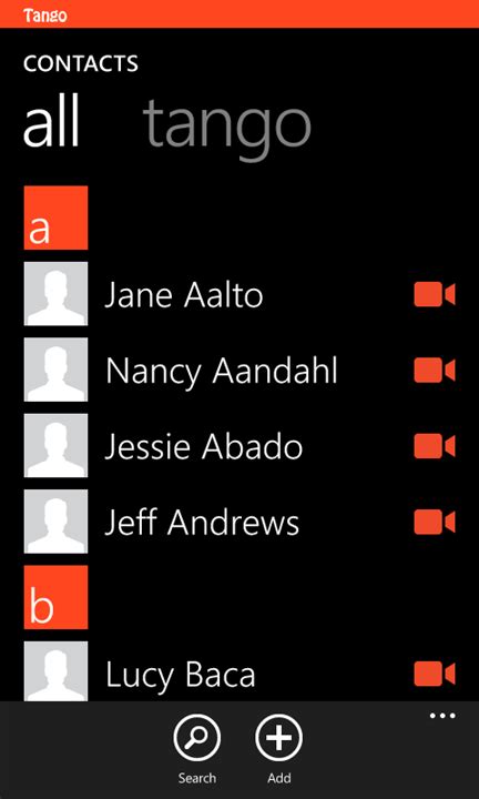 Tango Video Calling App Now In The Windows Phone Marketplace