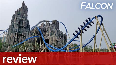[review] Falcon Sunac Land Wuxi World S Tallest Wingcoaster Youtube